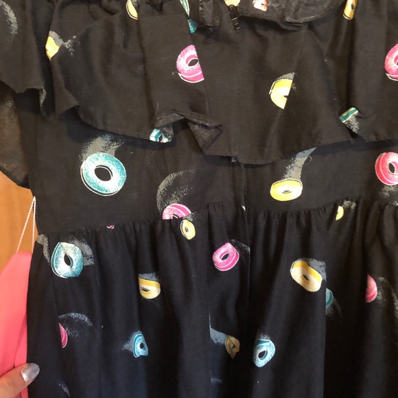 Strapless Swing/Summer Dress with Candy Print - Picture 5 of 7